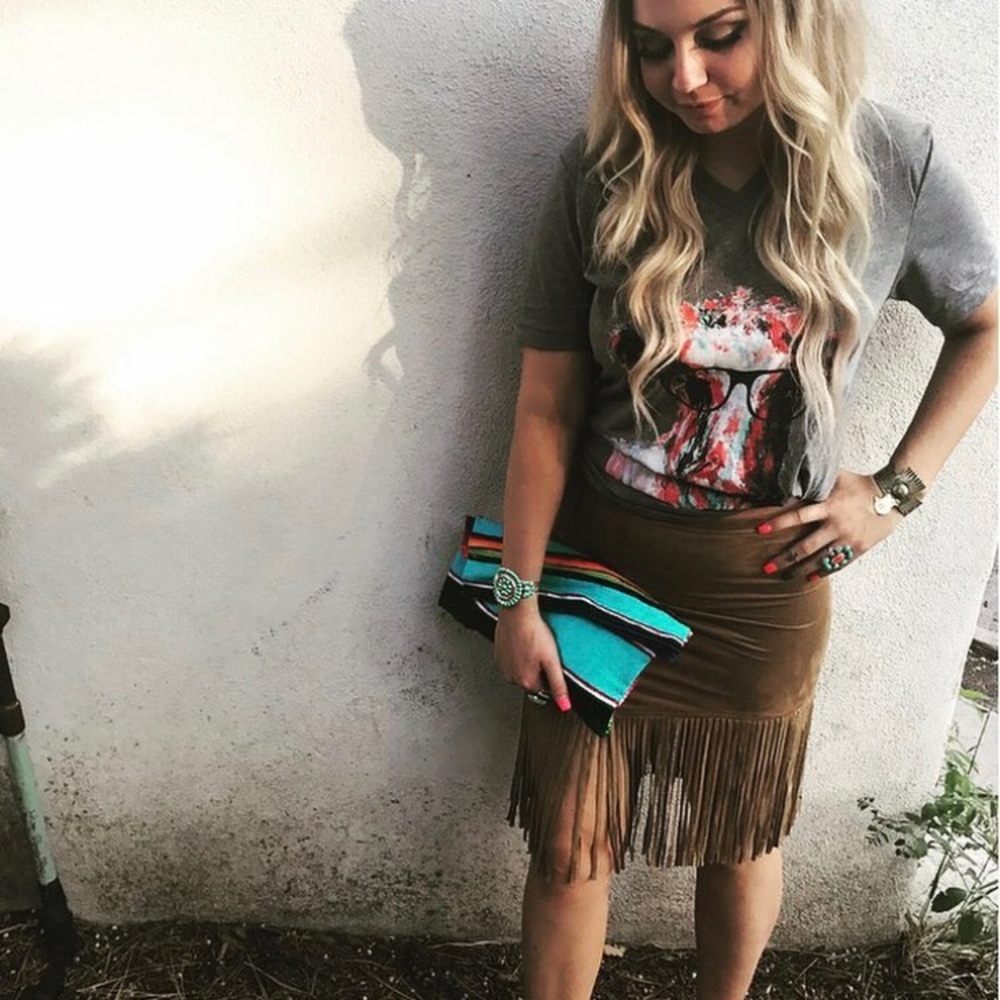 Western fashion graphic tee